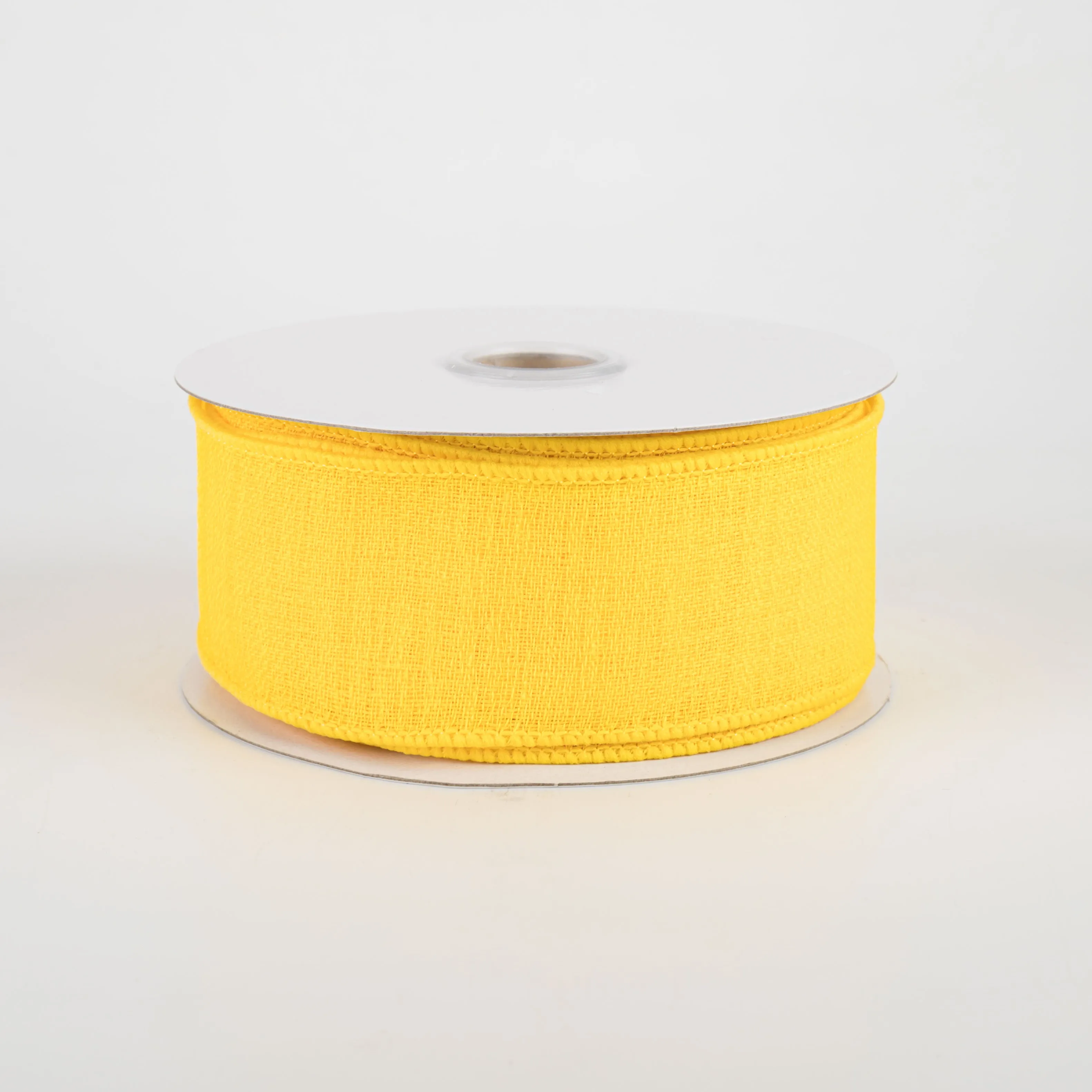 1.5" Gauze Ribbon: Bright Yellow (10 Yards)