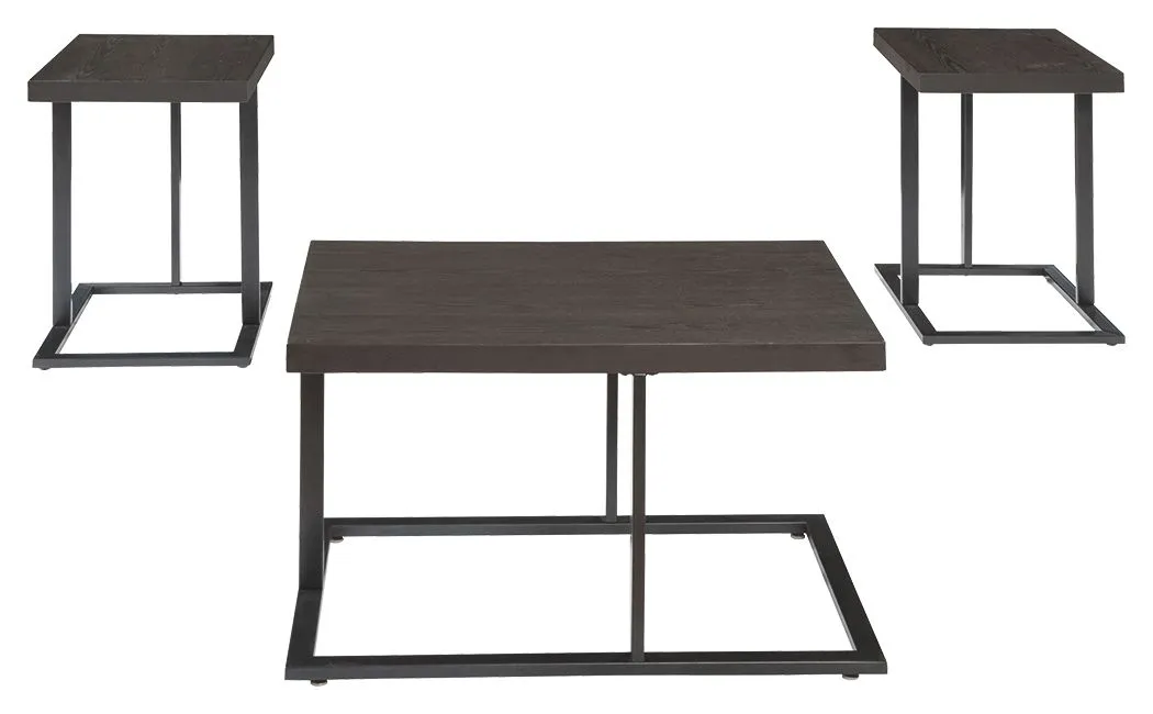 Airdon - Bronze Finish - Occasional Table Set (3/CN)