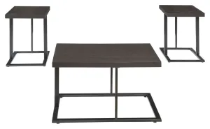 Airdon - Bronze Finish - Occasional Table Set (3/CN)