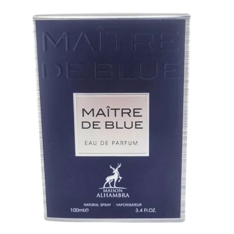 Alhambra Maitre De Blue perfumed water for men 100ml