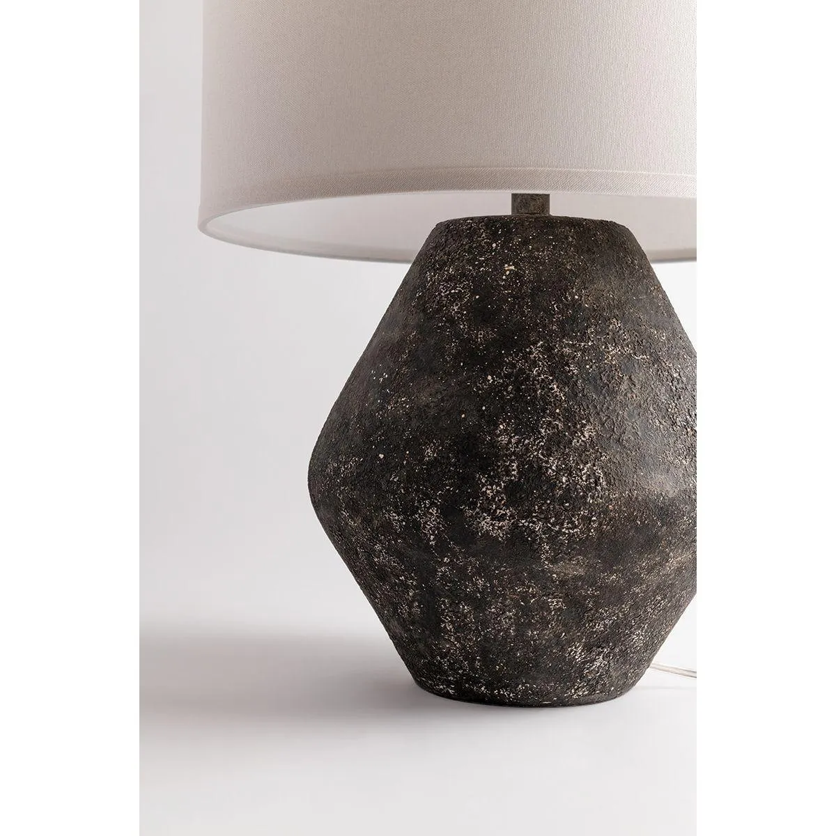 Artifact Table Lamp Lava Finish