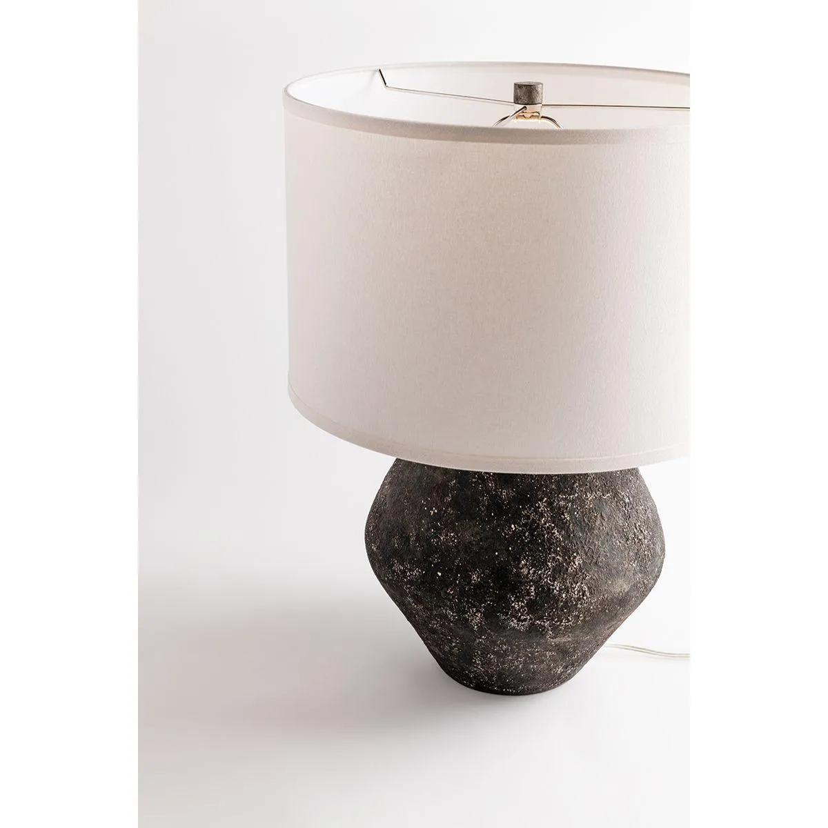 Artifact Table Lamp Lava Finish