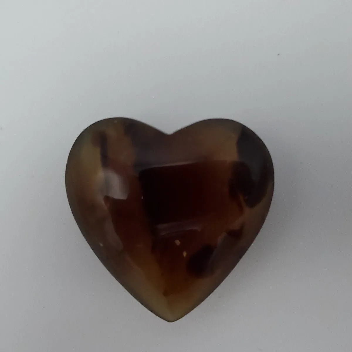 Buy Amber Carved Heart Online
