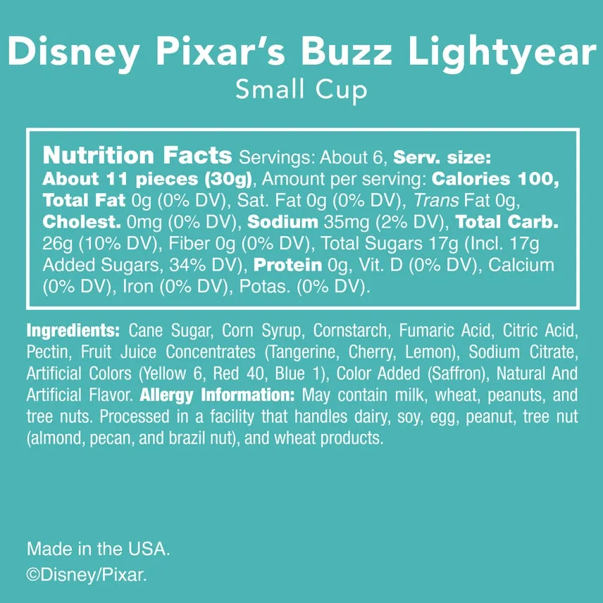 Candy Club Disney Pixar Toy Story Buzz Lightyear Space Asteroids