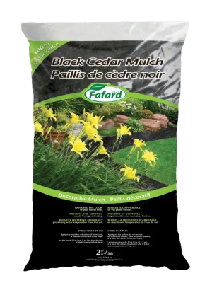 Cedar Mulch Black 2 CU FT