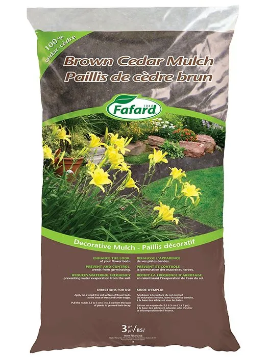 Cedar Mulch Brown