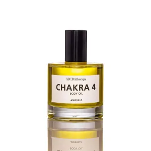 Chakra Dry Touch Healing Body Oil Number 4