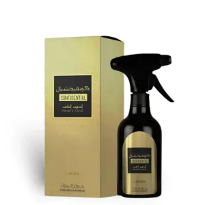 Confidential Private Gold 450ml Fabric Spray by Lattafa