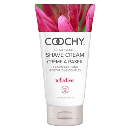 COOCHY Seduction Shave Cream - 3.4 oz Honeysuckle/Citrus