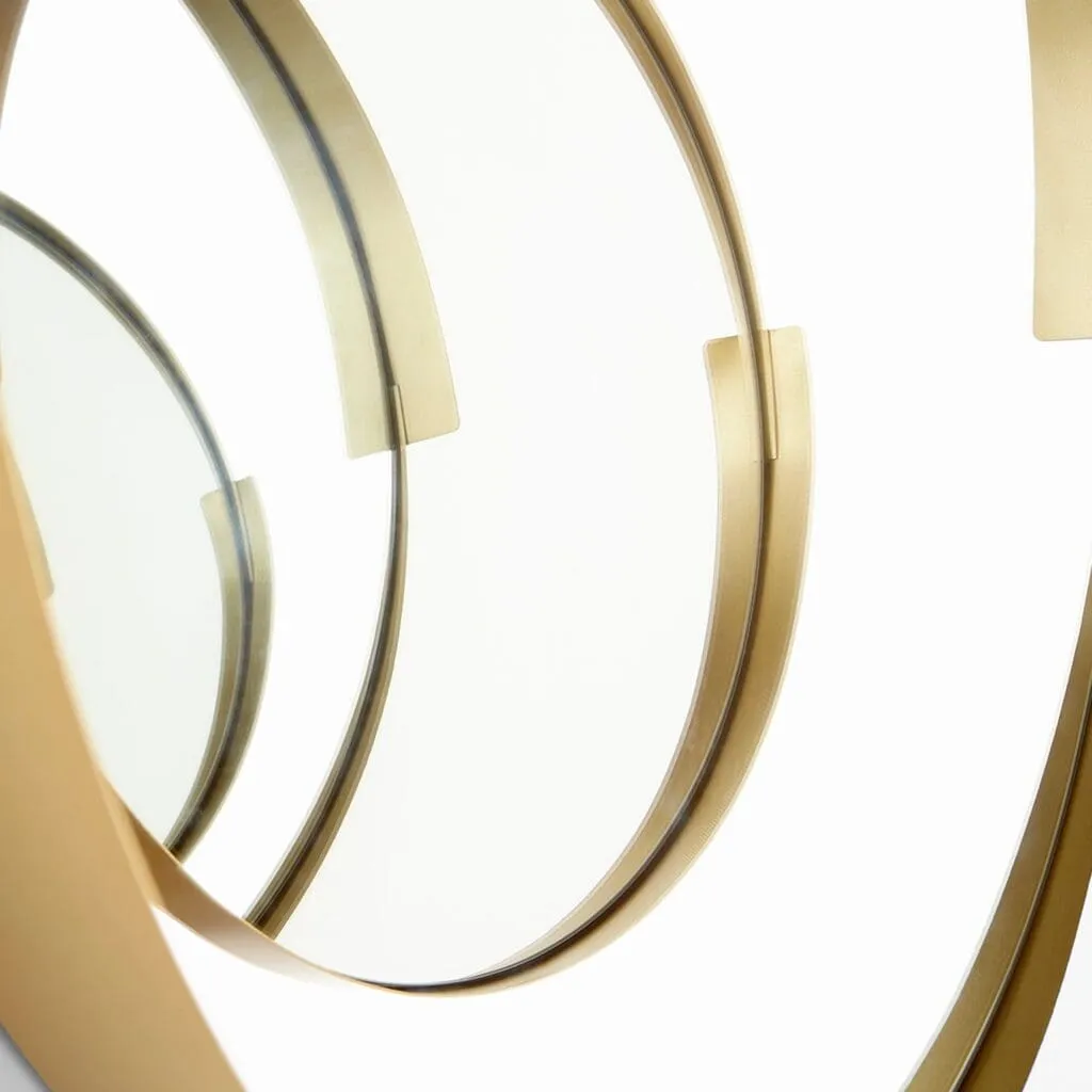 Cyan Design 10514 Gilded Band Mirror - Gold - Small
