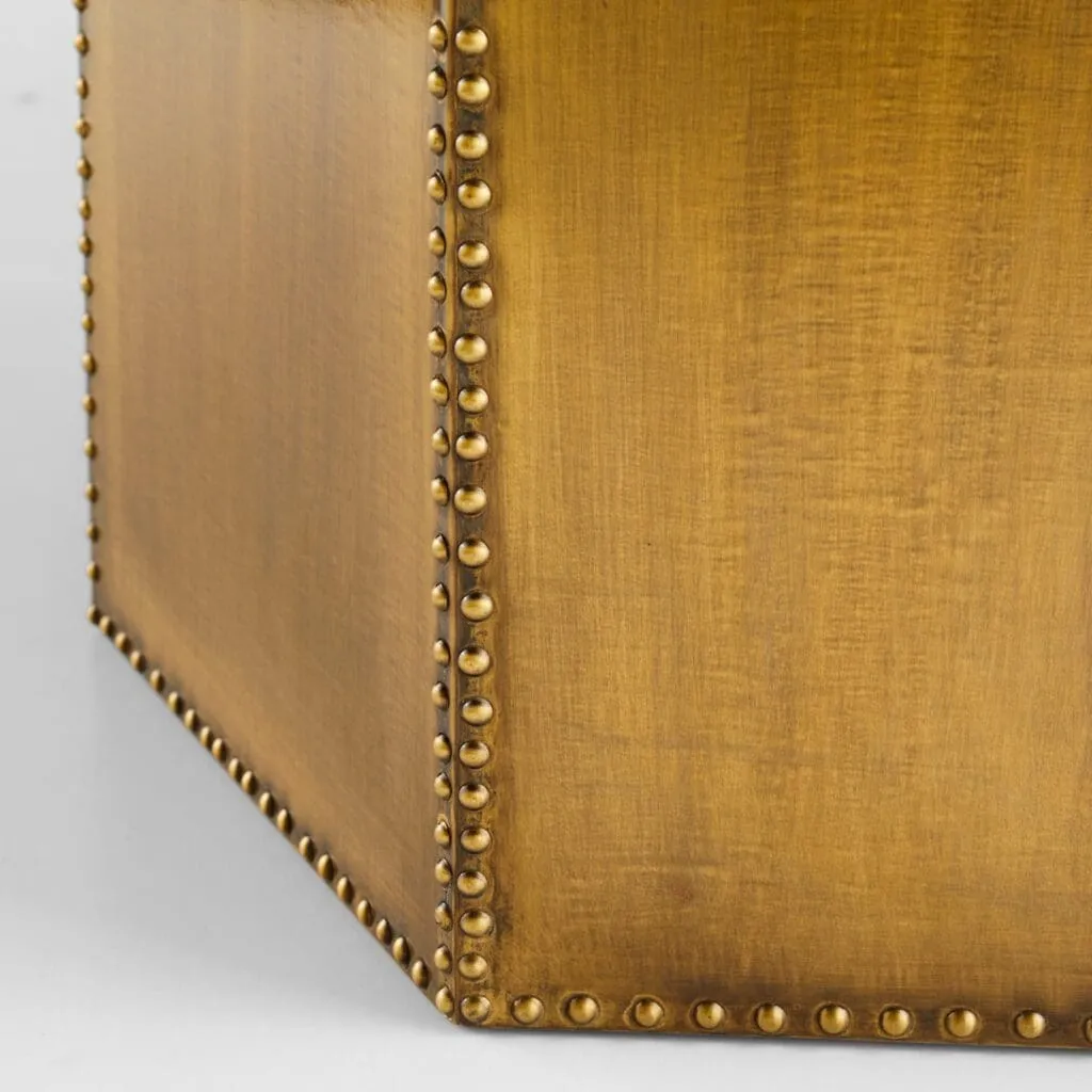 Cyan Design 11509 Korio Accent Table - Brass - Brass