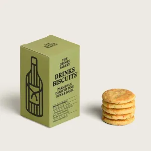 Drinks Bakery 36g Parmesan Pine Nut & Basil Biscuits