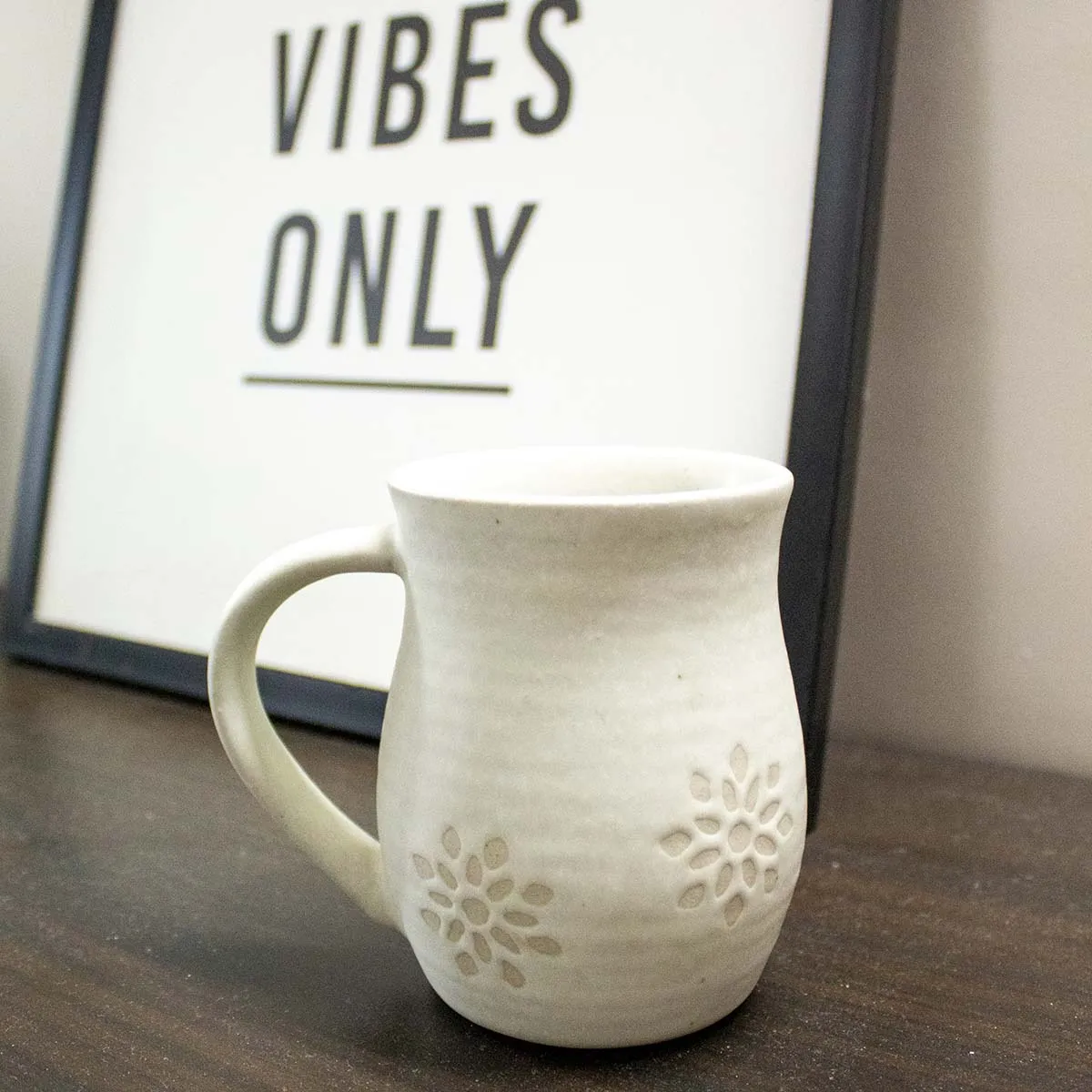 Earthy Floral Coffee Mug