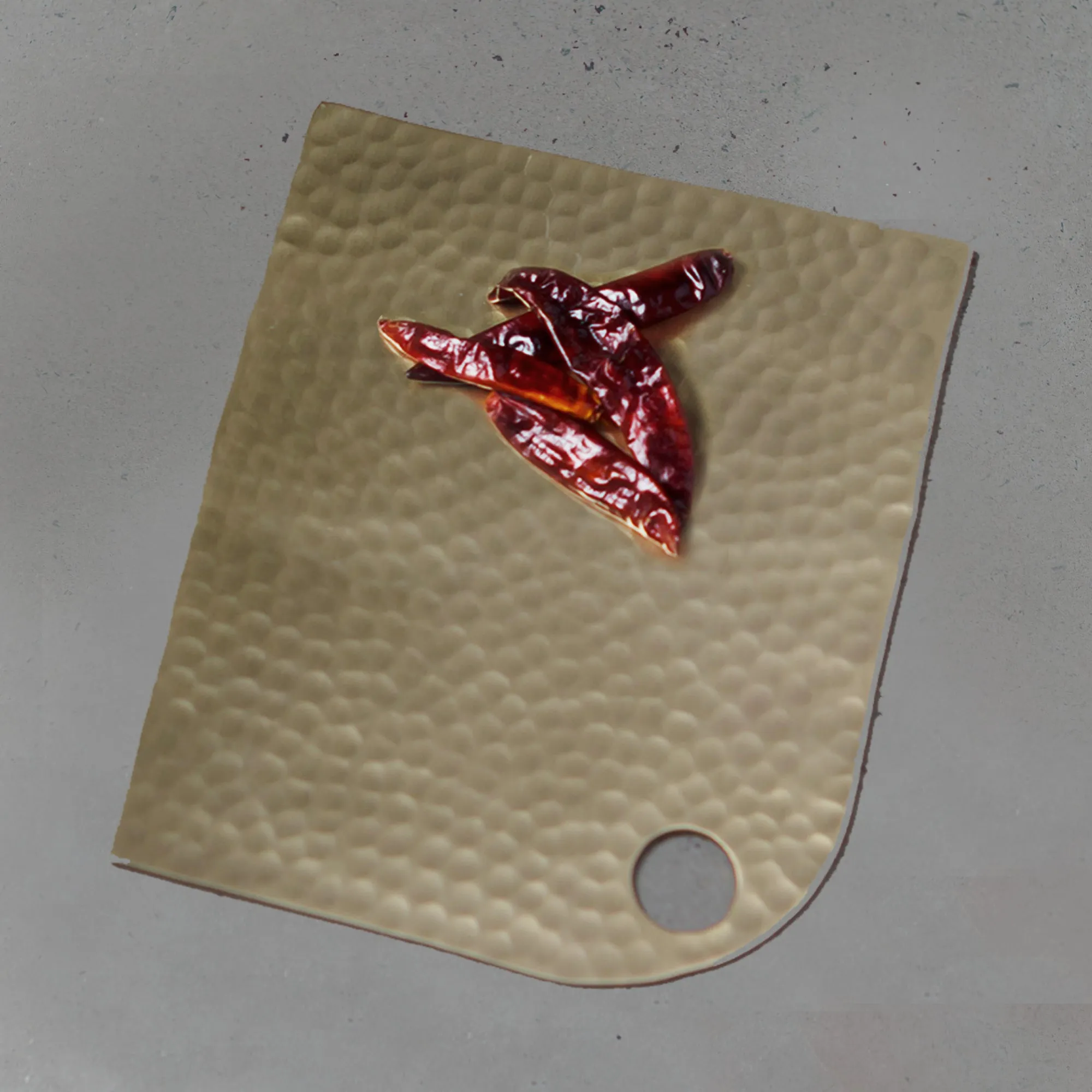 Elan Chokor Platter (Set of 2, Golden)