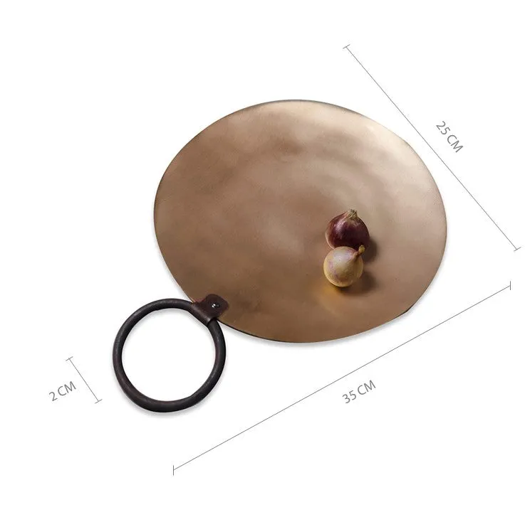 Elan Raasa Kadai Platter (Golden)