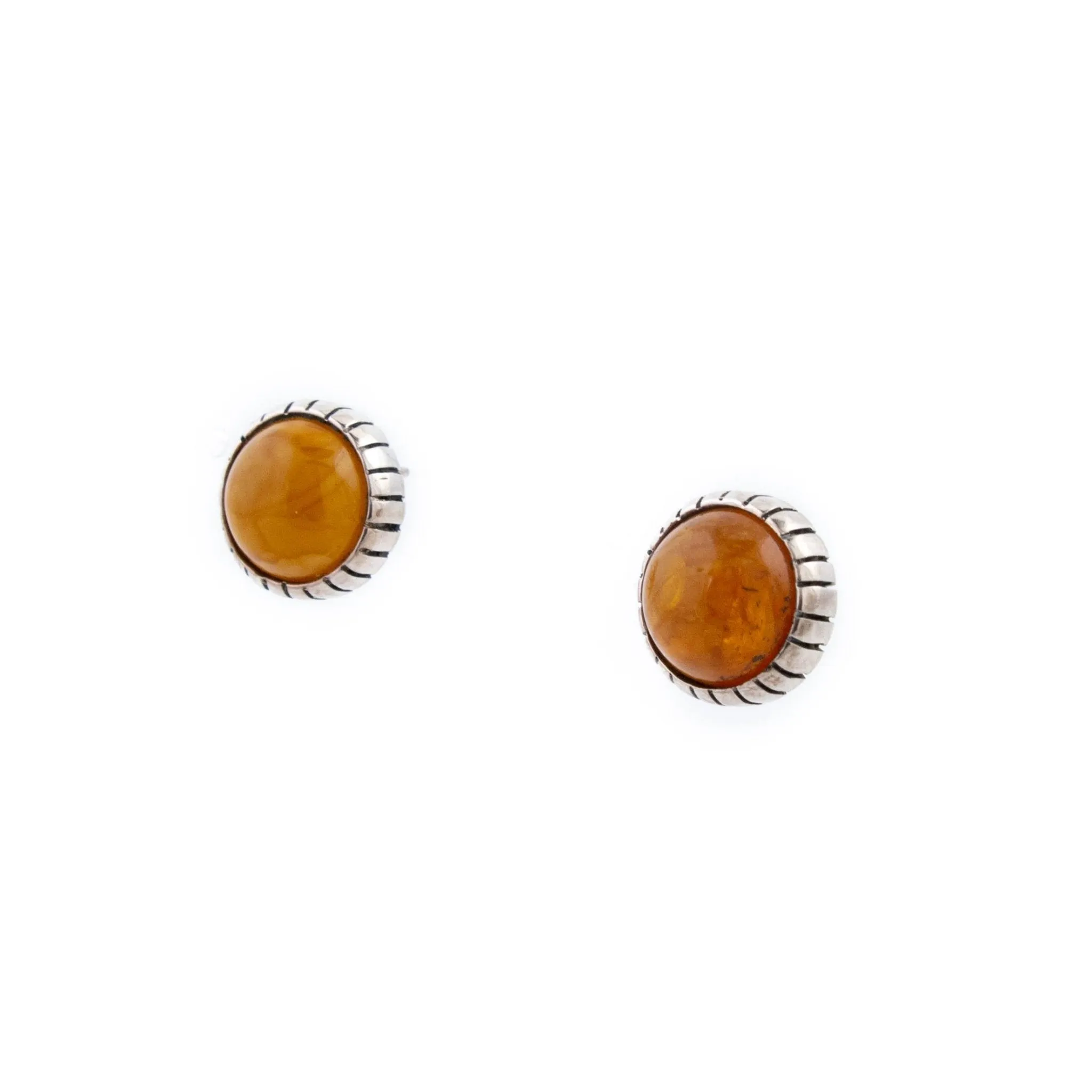Golden Baltic Amber Earrings