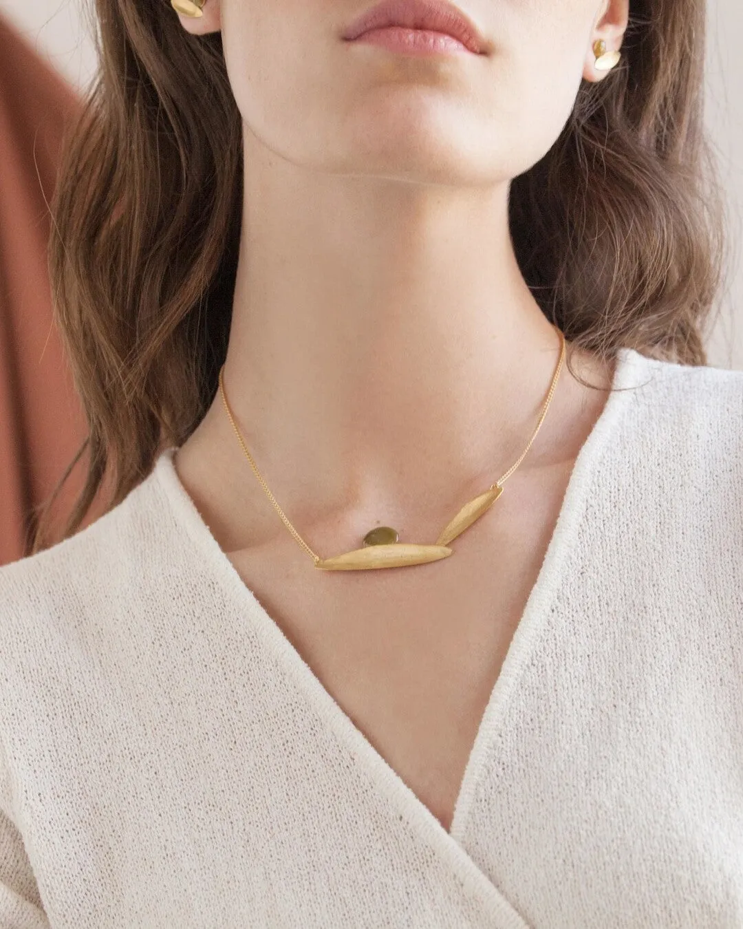 Golden Olivia Necklace