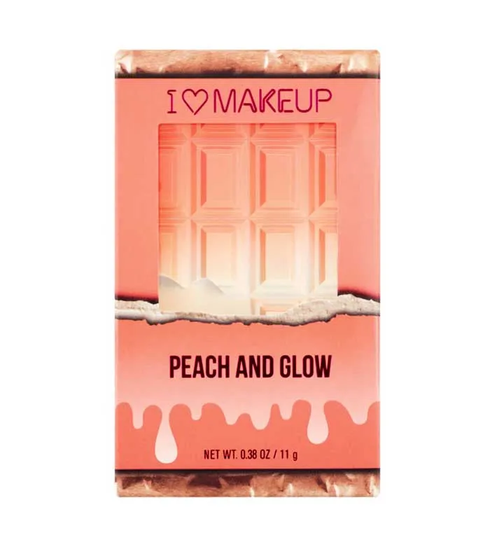 I Heart Makeup - Iluminador y colorete - Peach and Glow