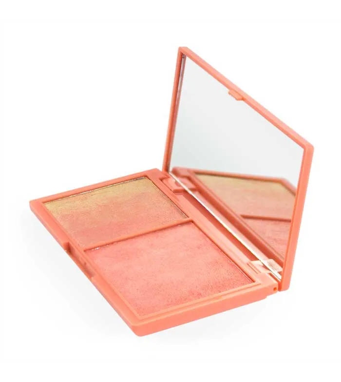 I Heart Makeup - Iluminador y colorete - Peach and Glow