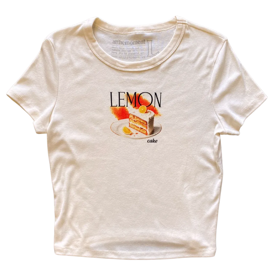Lemon Cake Women's Baby Rib