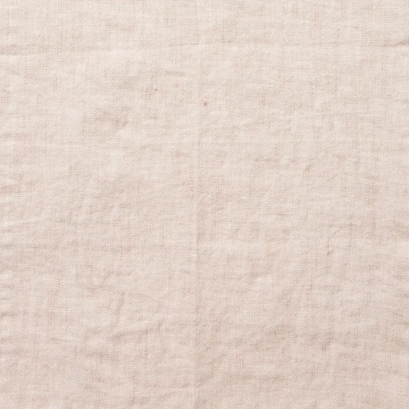 Linen cushion blush