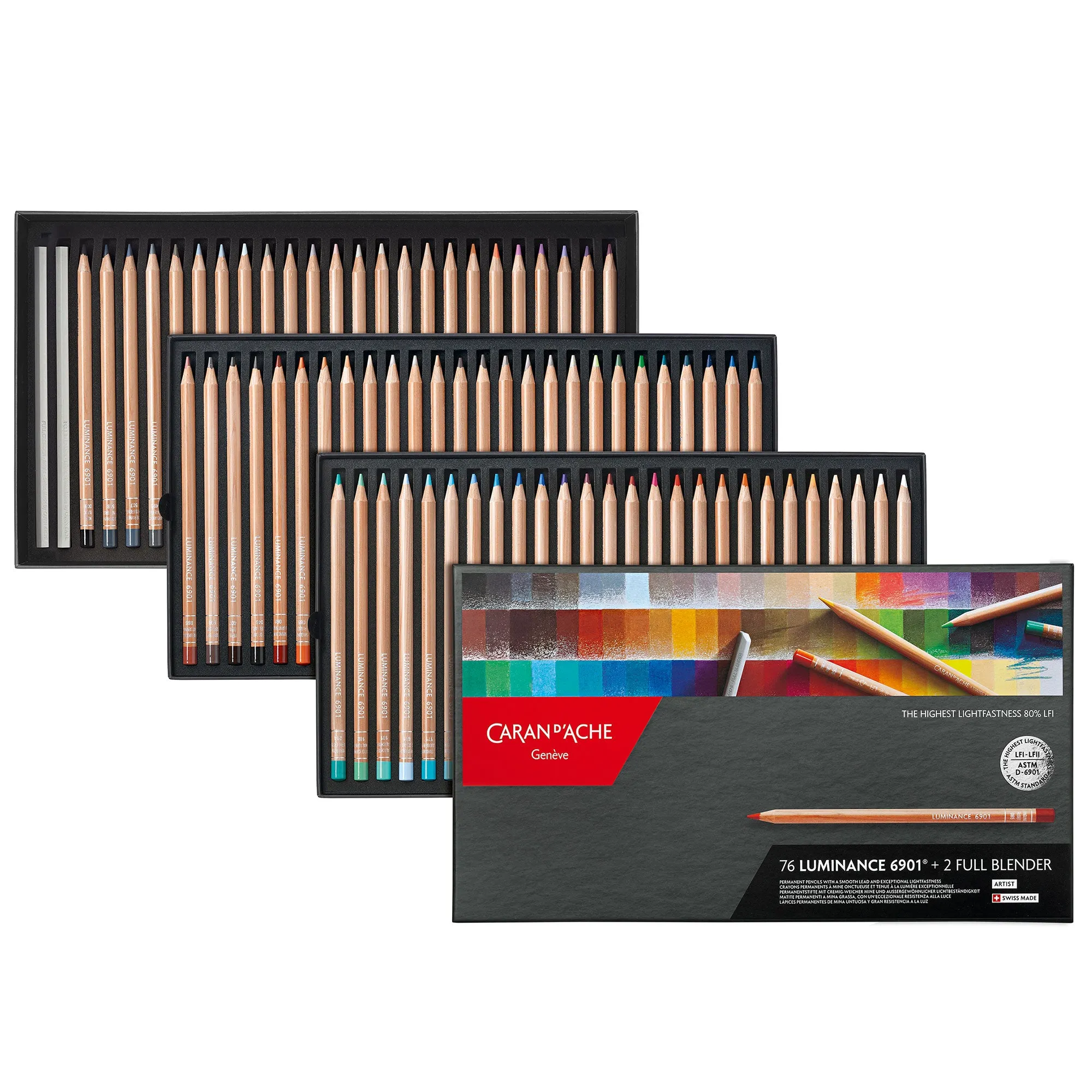 LUMINANCE 6901® - Set of 76 Colours   2 Blenders
