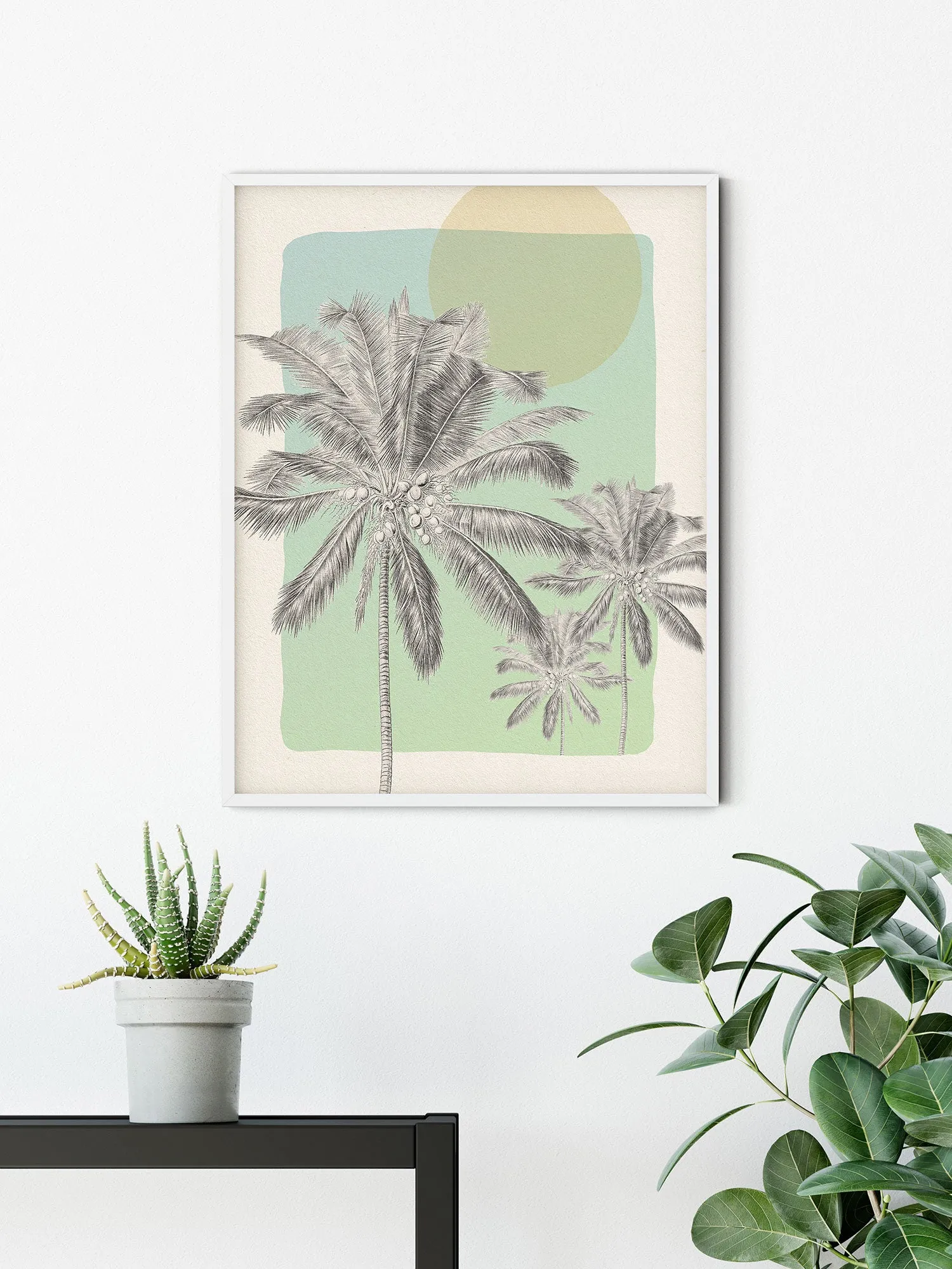 Manhã Quente Art Poster