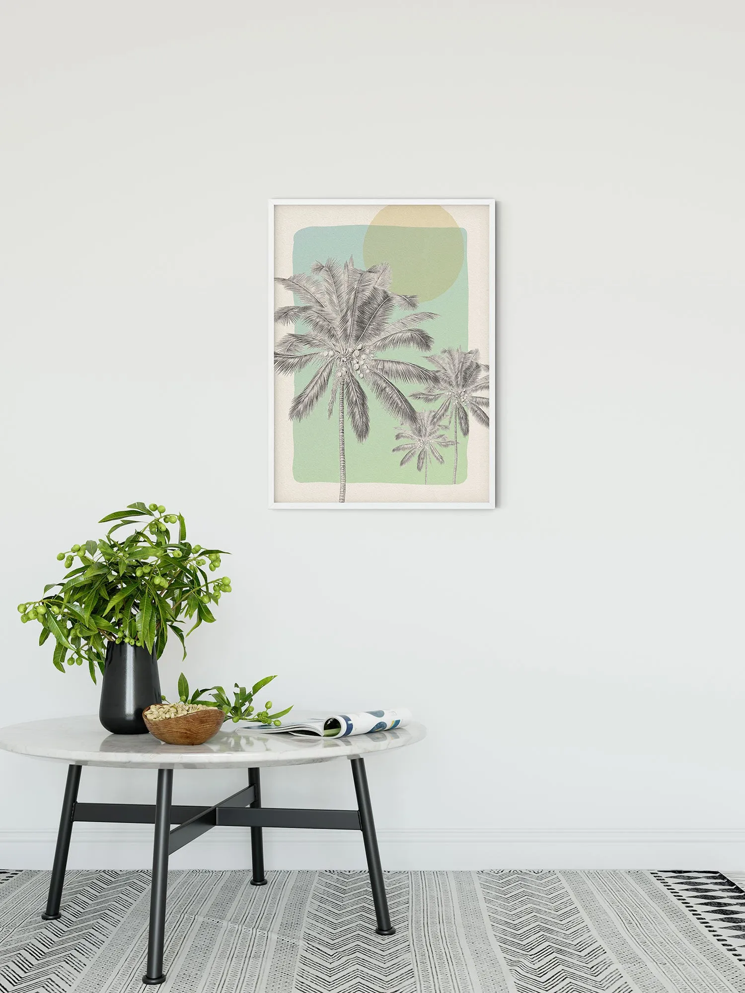 Manhã Quente Art Poster
