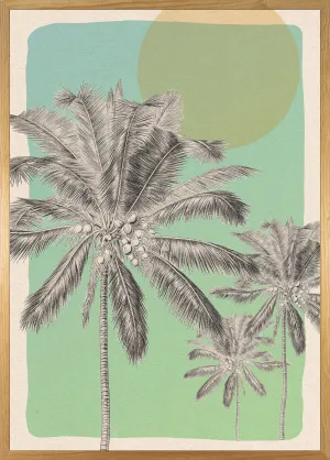 Manhã Quente Art Poster