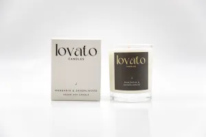 Medium Candle in Box - Mandarin & Sandalwood