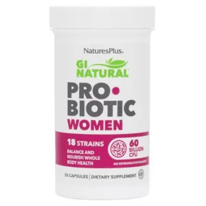 Nature's Plus GI Nutra Probiotic Women 30 Capsules - Buy 1 Get 1 Half Price