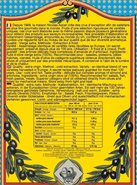 Nicolas Alziari Olive Oil 16.9oz