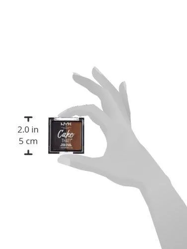 NYX Professional Makeup Cake That! Powder Eyeliner, Black,Brown (CTL01)