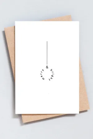 Ola Merry & Bright Card