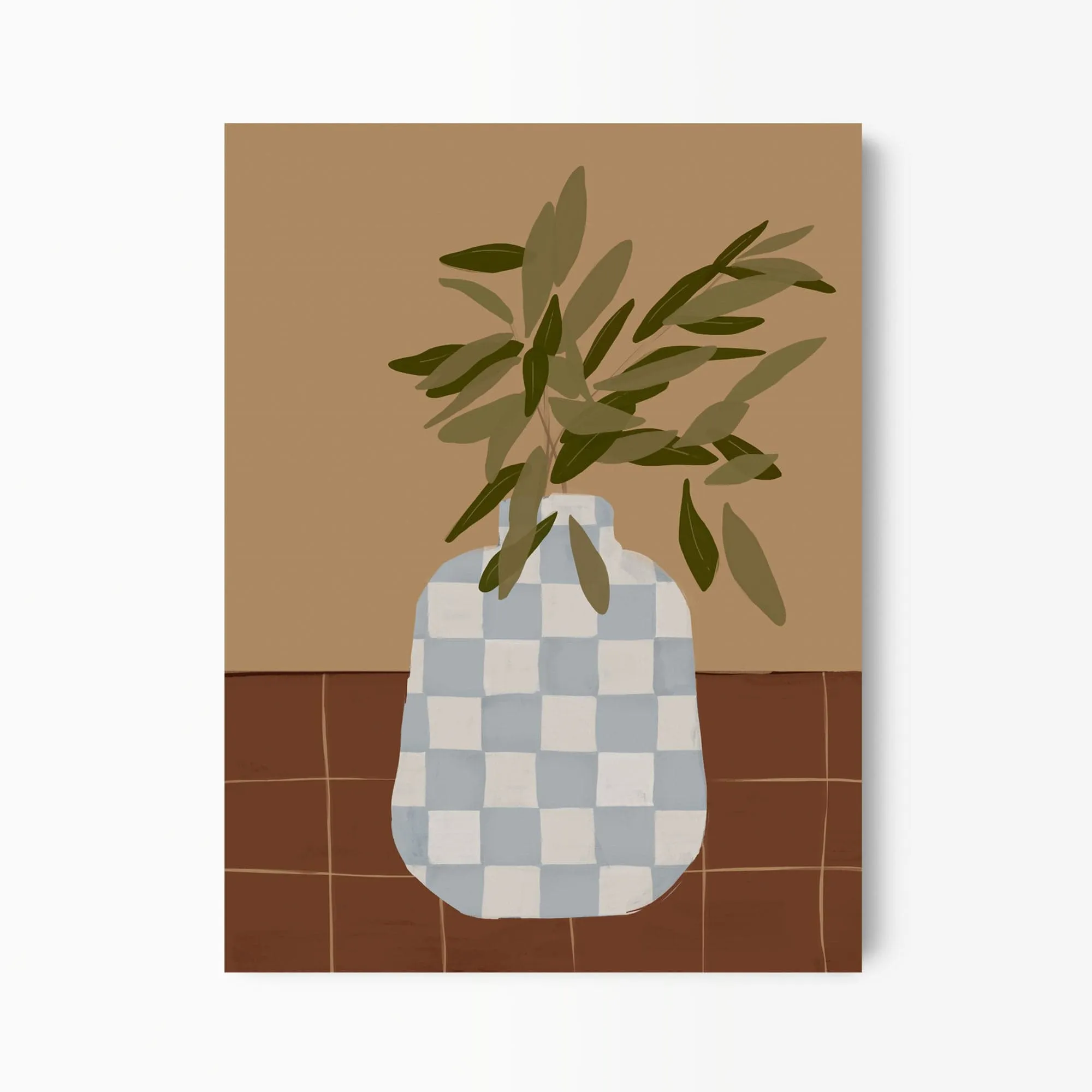 Olive Branch Botanical Art Print