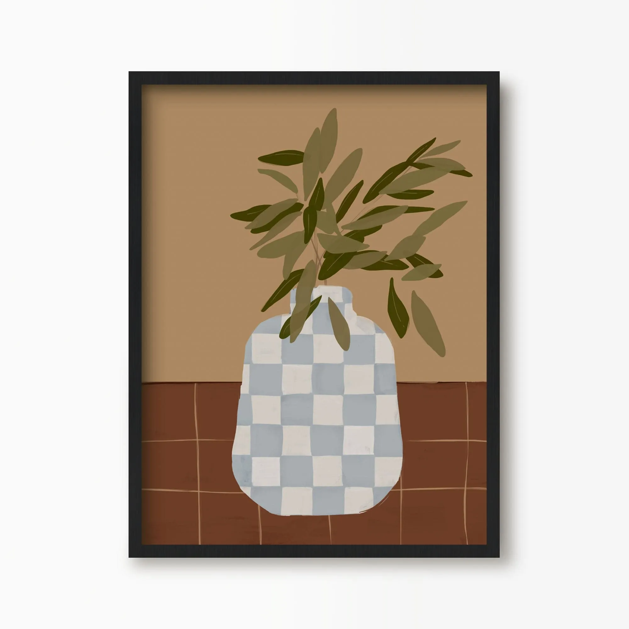 Olive Branch Botanical Art Print
