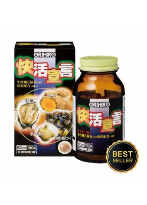 Orihiro Fresh Oyster Garlic Turmeric Extract 180 tablets