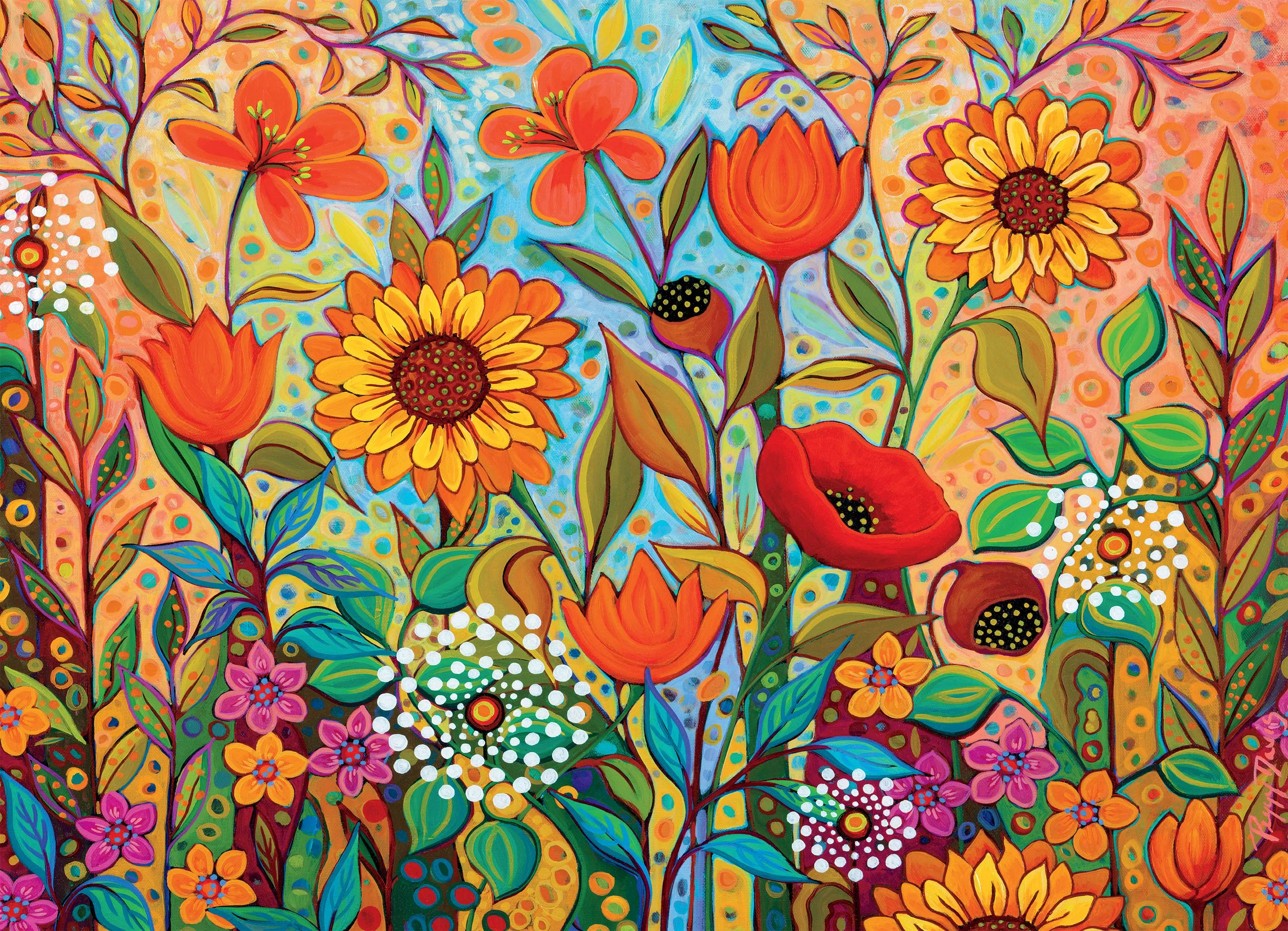 Peggy's Garden - Joy in the Morning - 1000 Piece Puzzle