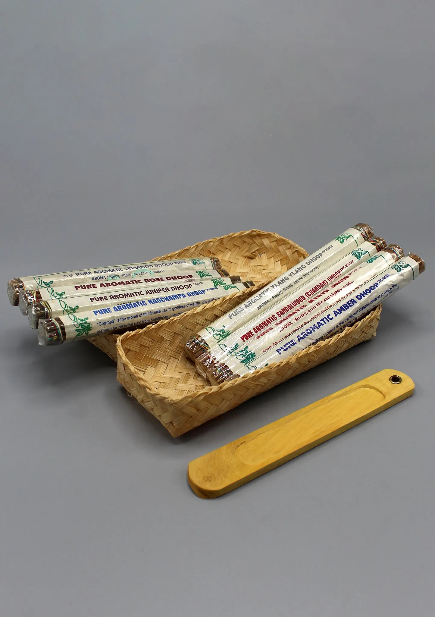 Pure Aromatic 8 in 1 Incense Bamboo Gift Pack