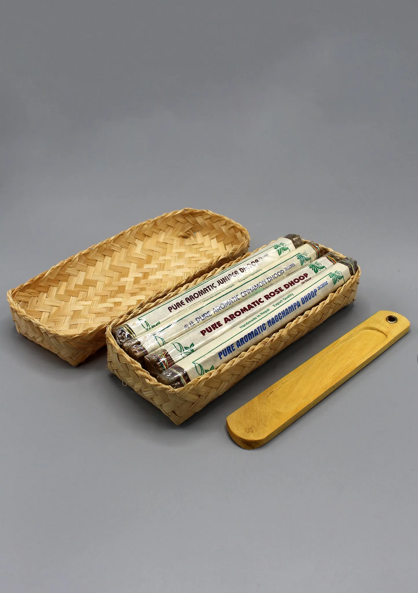 Pure Aromatic 8 in 1 Incense Bamboo Gift Pack