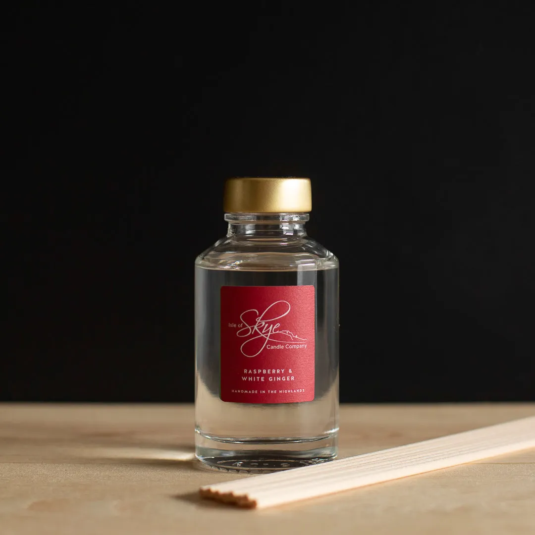 Raspberry & White Ginger Reed Diffuser