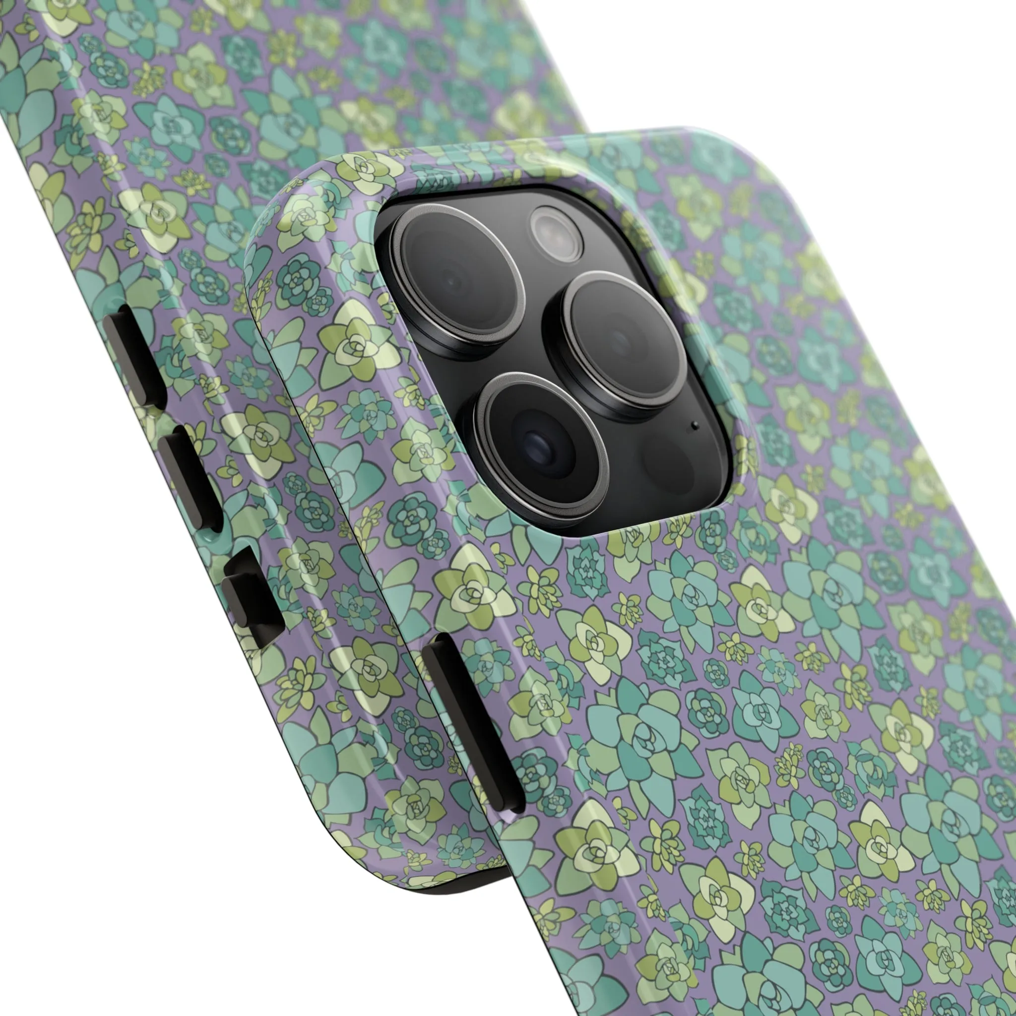 Succulent Blooms | Green Flower Case