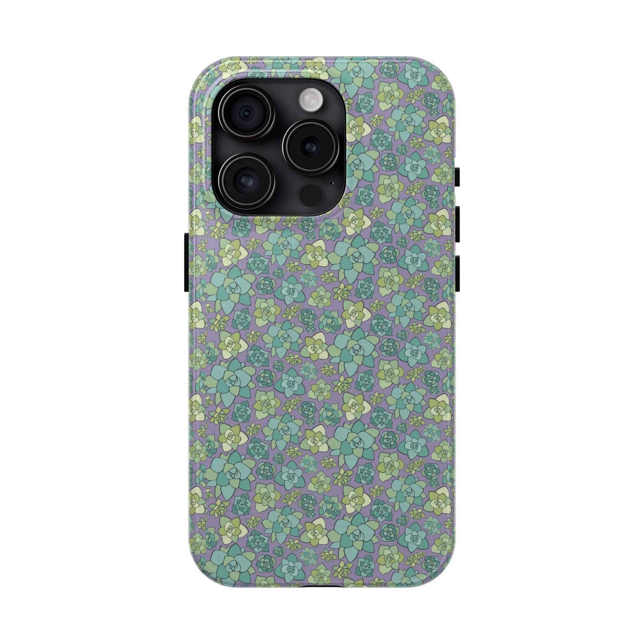 Succulent Blooms | Green Flower Case