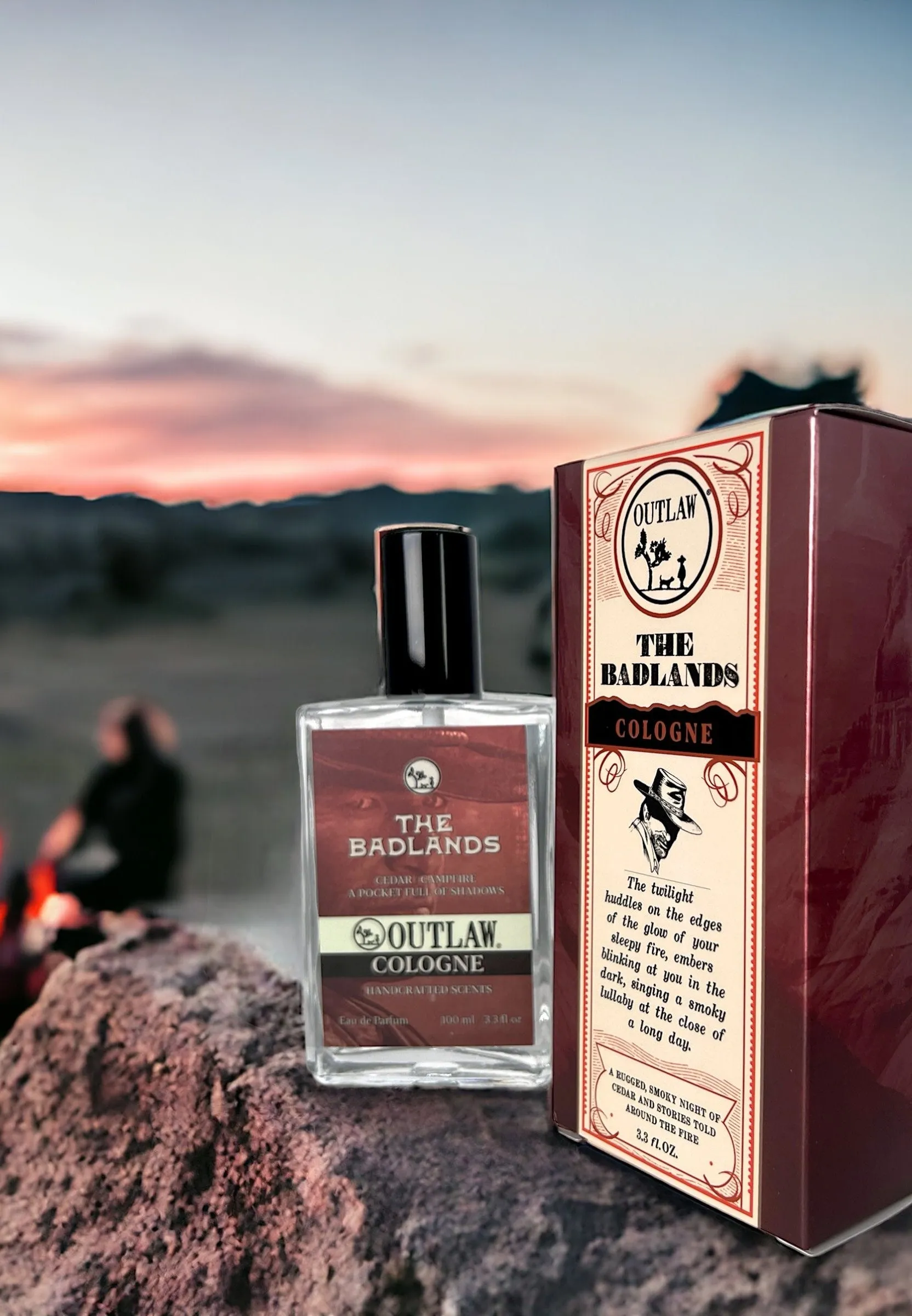 The Badlands Cedar & Campfire Cologne