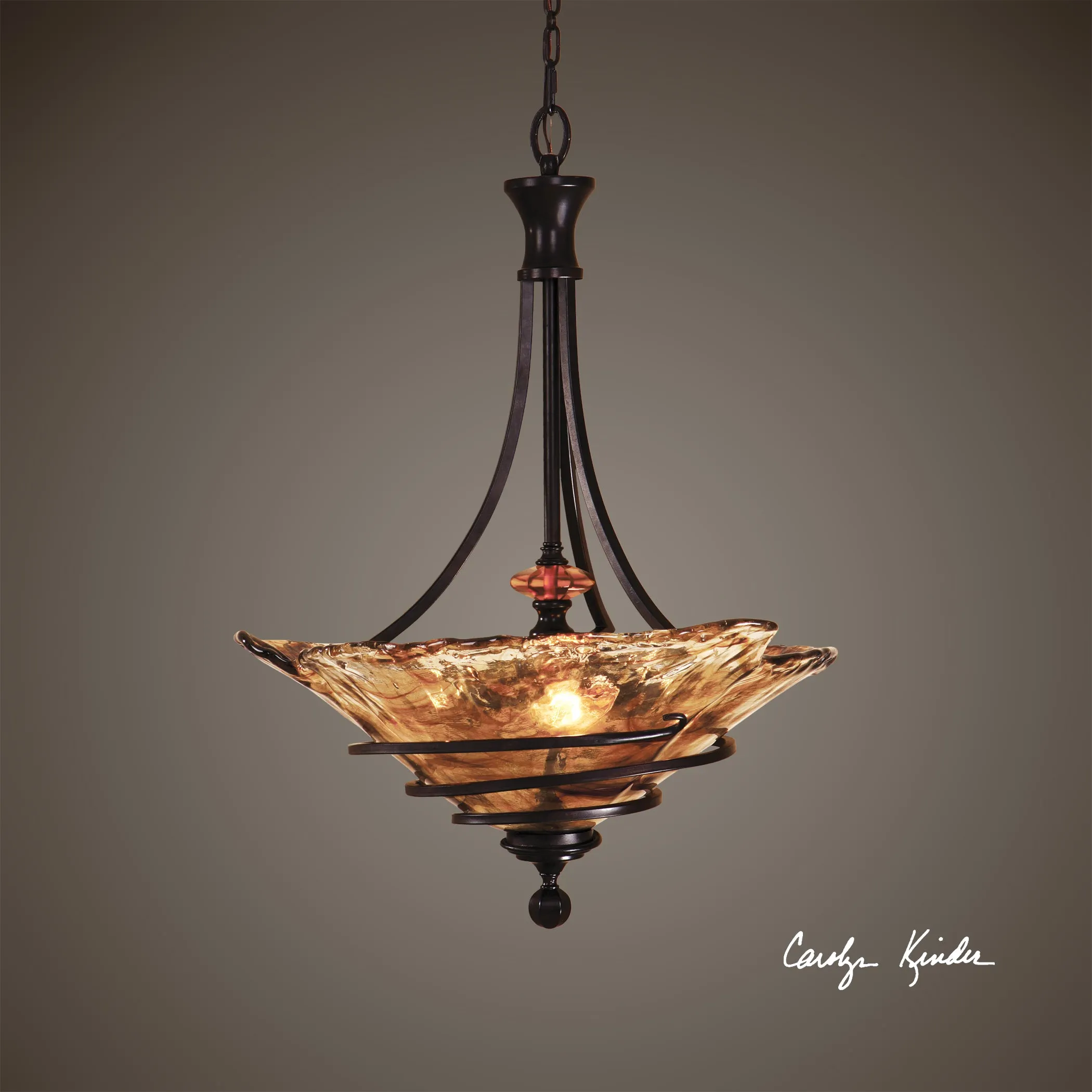 Vitalia 3 Lt Oil Rubbed Bronze Pendant