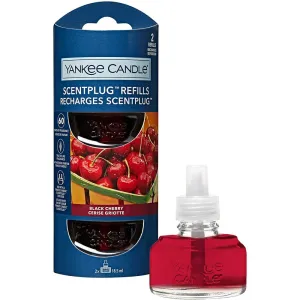 Yankee Candle Black Cherry ScentPlug Refill (Pack of 2)