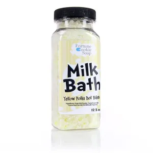 Yellow Polka Dot Bikini Milk Bath Bag (12.5 oz)